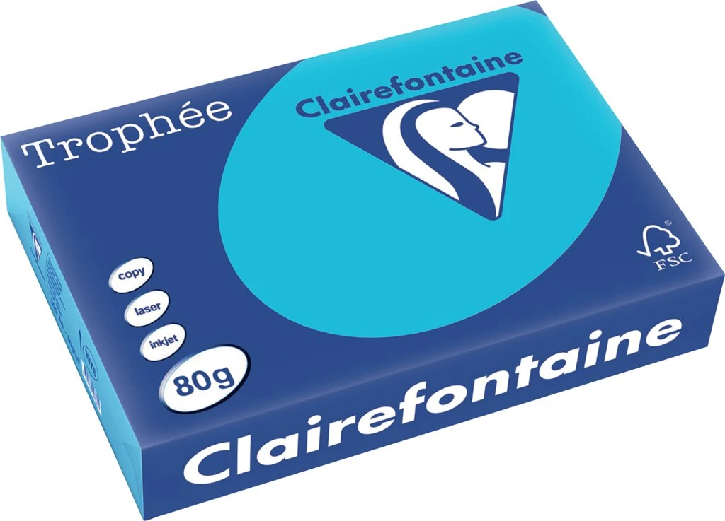 Clairefontaine Multifunktionspapier Trophée, A4, royalblau (EAN: 3329680197600)