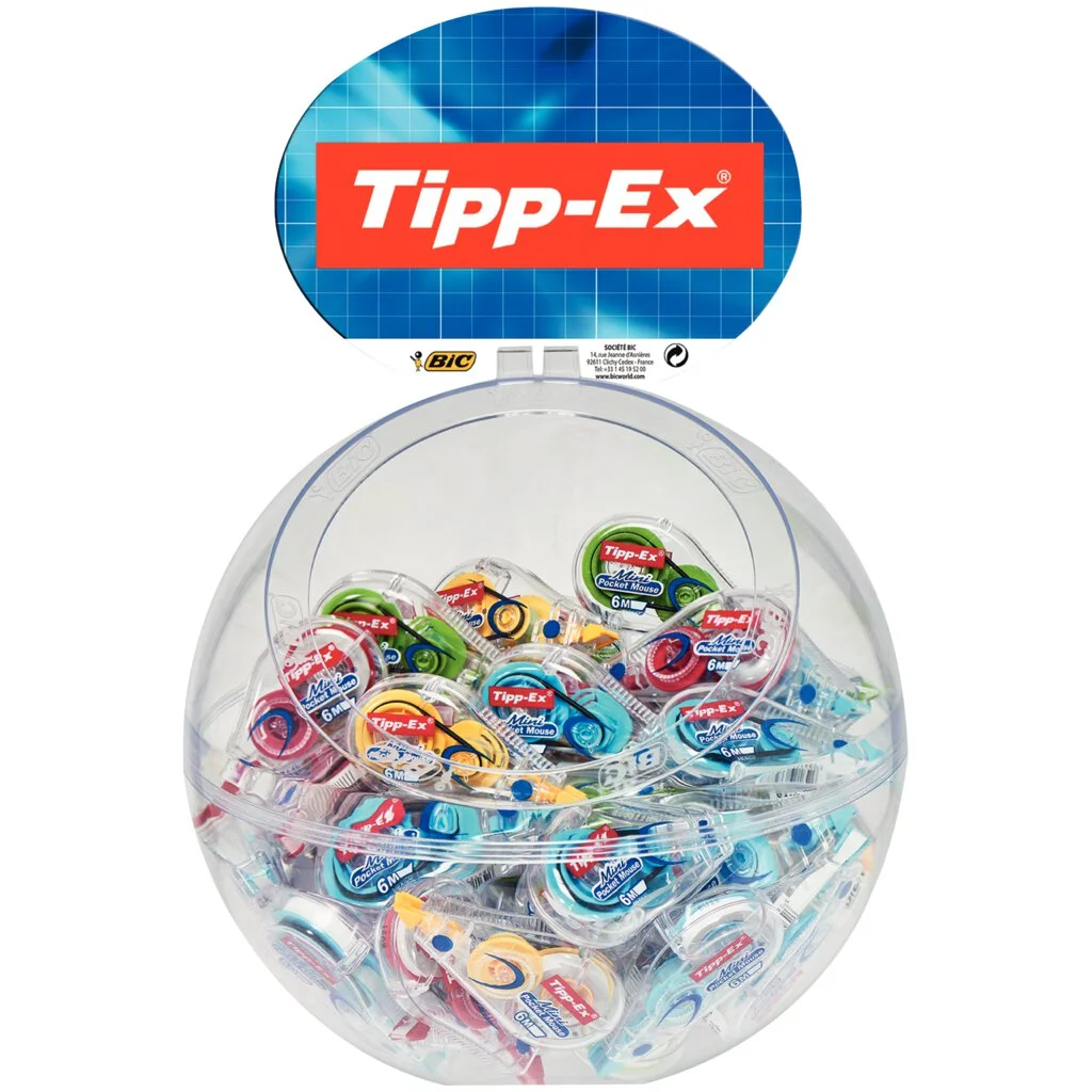 Tipp-Ex Korrekturroller Mini Pocket Mouse Fashion, Display (EAN: 3086123403765)