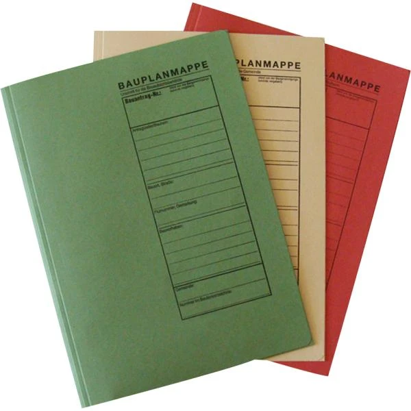 RNK Verlag Bauplanmappe, (B)230 x (H)318 mm, farbig sortiert (EAN: 4002871277709)