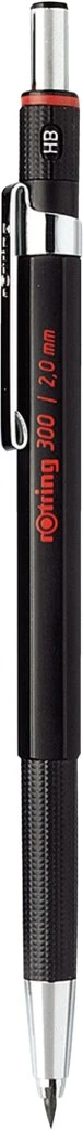 rotring Fallminenstift 300, 2,0 mm, schwarz (EAN: 4006856501902)
