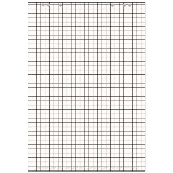 herlitz Flipchart-Block, 20 Blatt, kariert, flach liegend (EAN: 4006144100176)