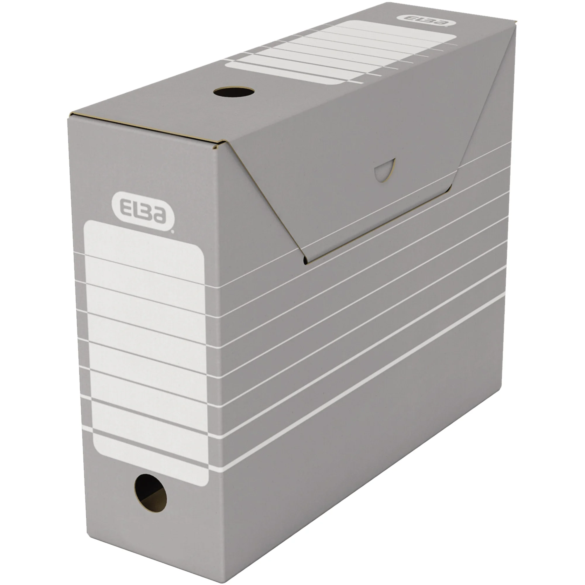 ELBA tric Archiv-Schachtel, Breite 110 mm, für A4, grau/weiß (EAN: 4002030830035)