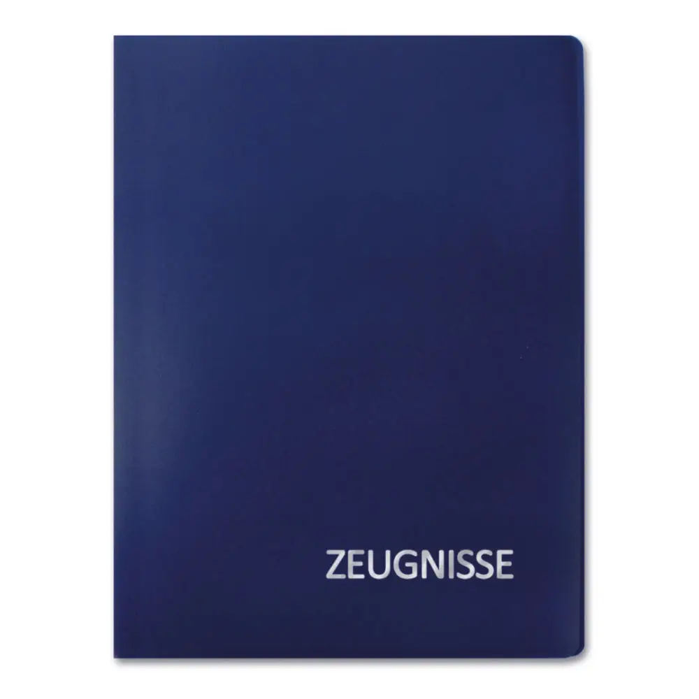 ROTH Zeugnismappe Basic, aus PP, DIN A4, blau (EAN: 4028279885728)
