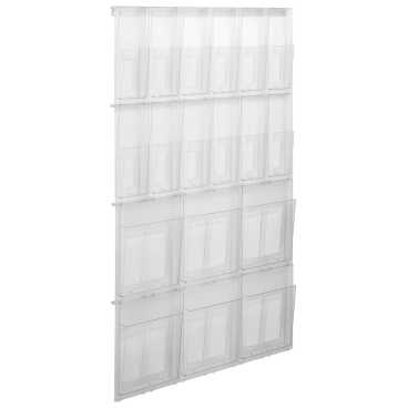 helit Wanddisplay "the placativ", 6x DIN A4 + 12x 1/3 DIN A4 (EAN: 4012086091335)