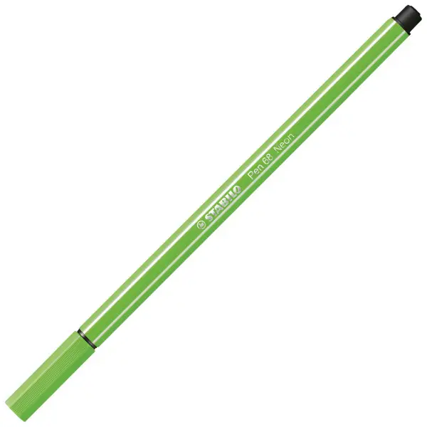 STABILO Fasermaler Pen 68, neongrün (EAN: 4006381121071)