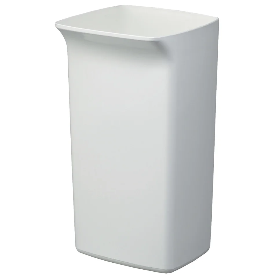 DURABLE Abfallbehälter DURABIN SQUARE 40, rechteckig, weiß (EAN: 7318080798018)