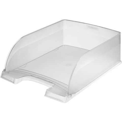 LEITZ Briefablage Plus Jumbo, DIN A4, Polystyrol, frost (EAN: 4002432374809)