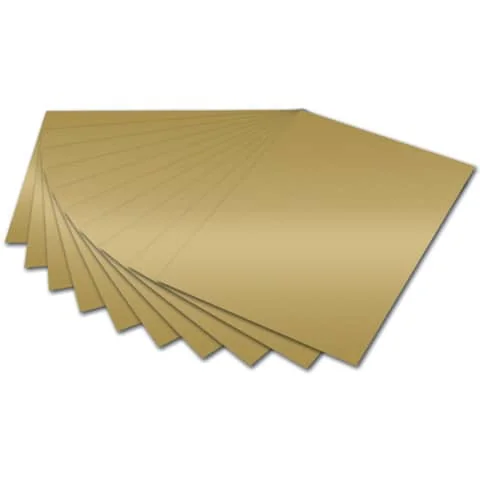 folia Tonpapier, DIN A4, 130 g/qm, gold glänzend (EAN: 4001868064667)