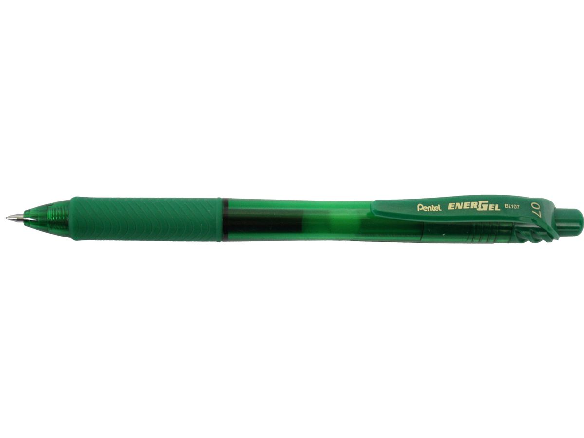 Pentel Liquid Gel-Tintenroller EnerGel-X BL107, grün (EAN: 0884851007377)