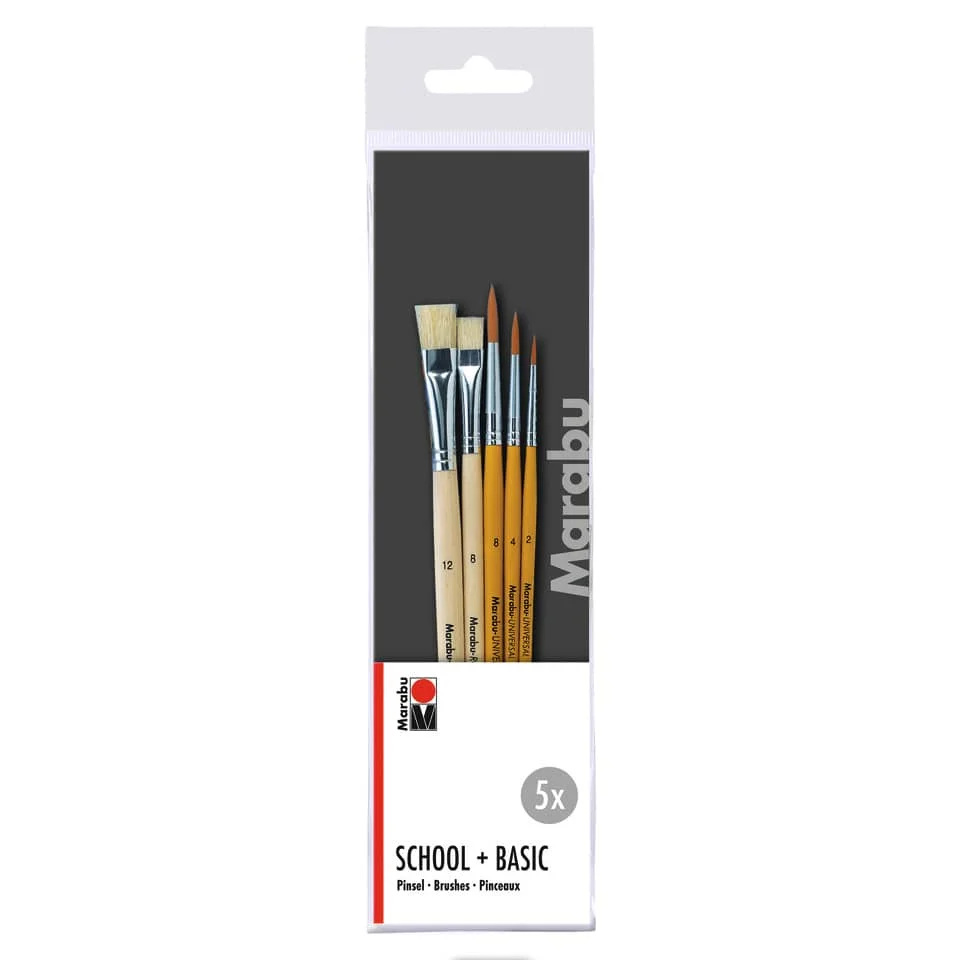 Marabu Synthetikhaarpinsel Universal, rund, Gr. 2 (EAN: 4007751346209)