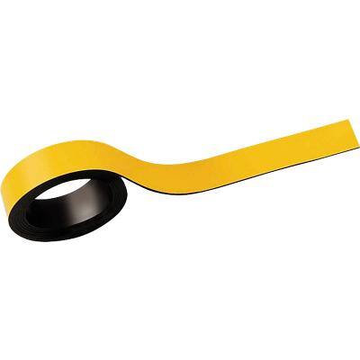 MAUL Magnetstreifen, (B)15 mm x (L)1.000 mm, gelb (EAN: 4002390024556)