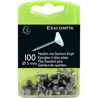EXACOMPTA Pinnwand-Nadeln, weiß (EAN: 3364220145000)