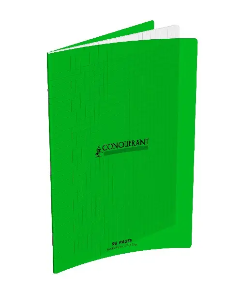 CONQUERANT CLASSIQUE Notizbuch 240 x 320 mm, Seyès, grün (EAN: 3020120216942)