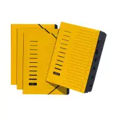 PAGNA Ordnungsmappe "Sorting File", 7 Fächer, gelb (EAN: 4013951008007)