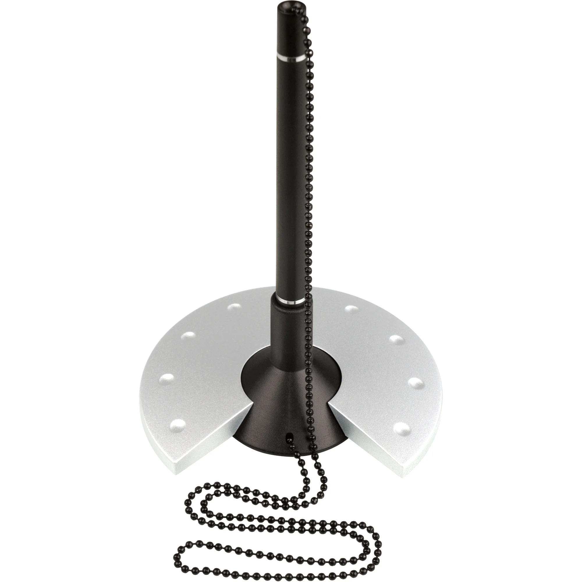 helit Kugelschreiber-Ständer "the base", schwarz/lichtgrau (EAN: 4012086041989)