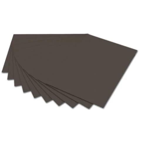 folia Fotokarton, DIN A4, 300 g/qm, dunkelbraun (EAN: 4001868614701)