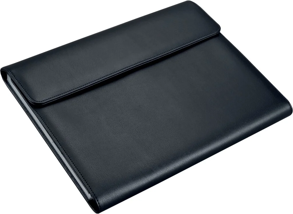 Alassio Fächermappe "VADO", A4, Lederimitat, schwarz (EAN: 4021068315116)
