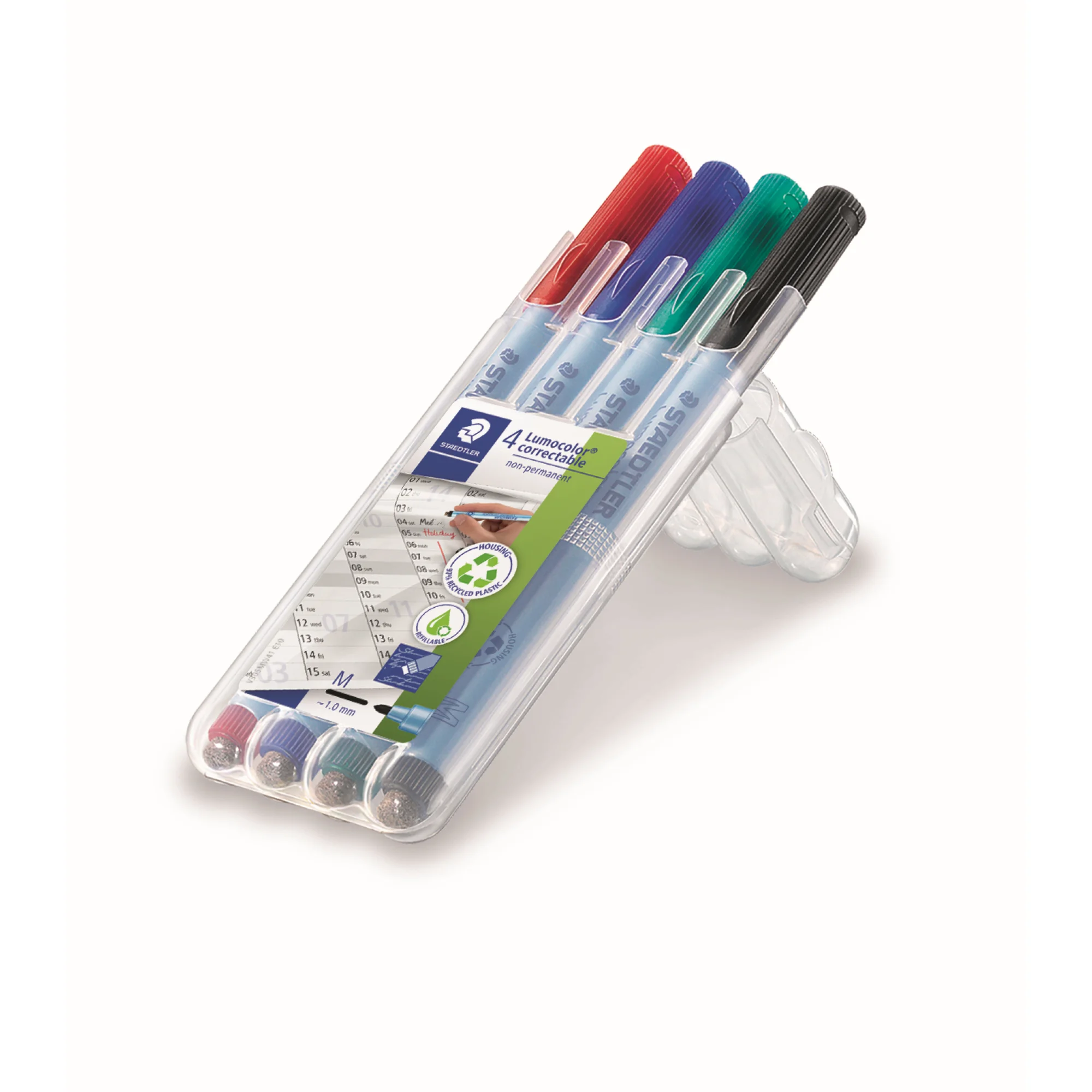 STAEDTLER Lumocolor correctable NonPermanent-Marker 305M,4er (EAN: 4007817305188)