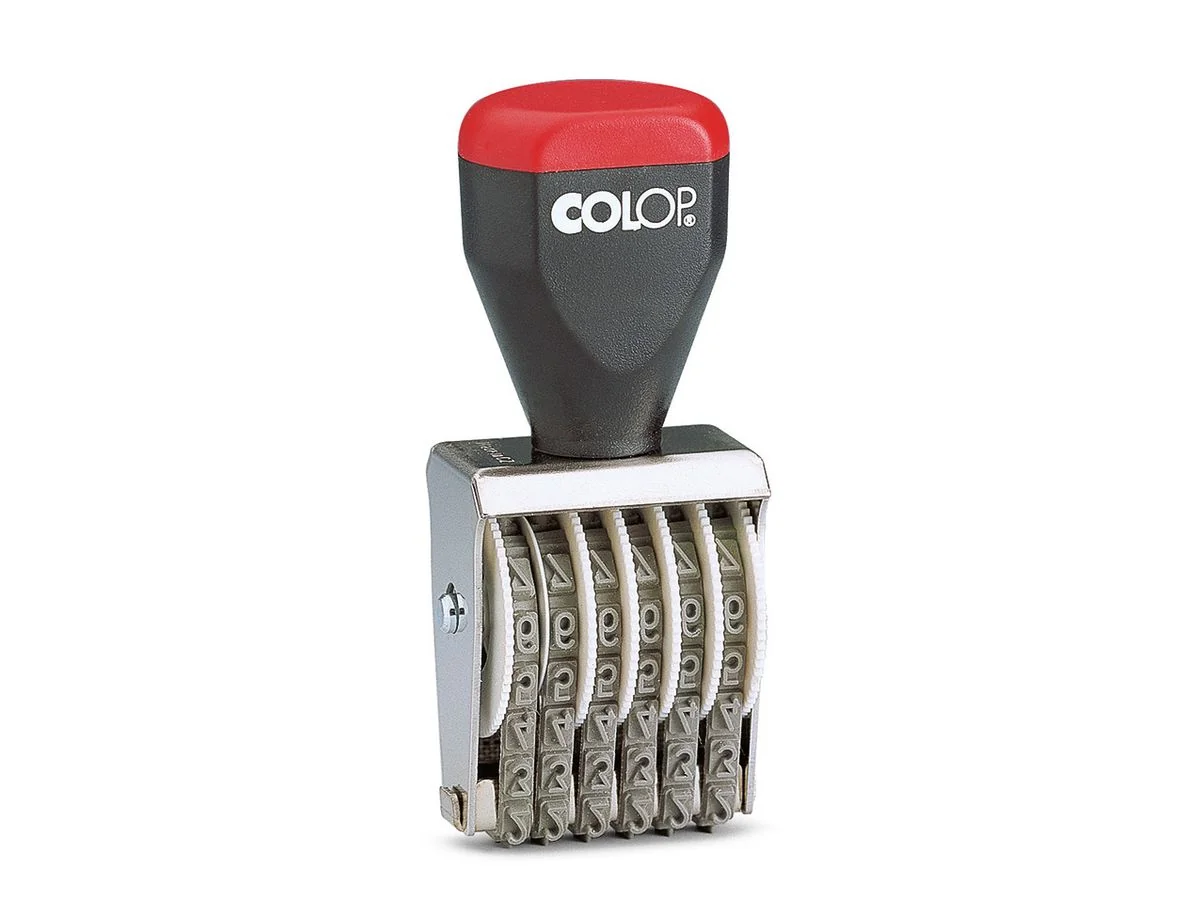 COLOP Ziffernstempel 04006, 6-stellig (EAN: 9004362308041)