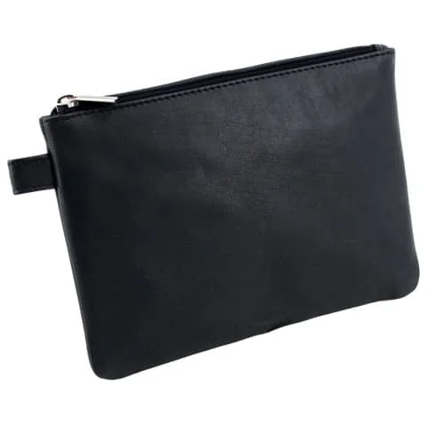 Alassio Banktasche/Utensilientasche, Leder, schwarz (EAN: 4021068422333)