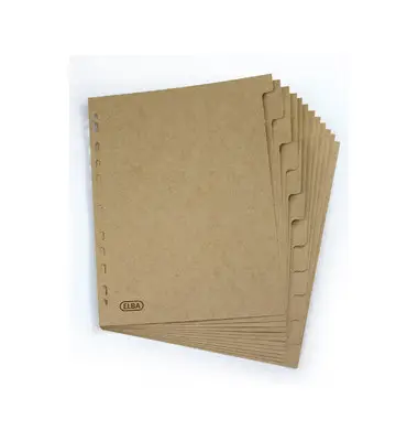 Oxford Karton-Register TOUAREG, blanko, DIN A4, 12-teilig (EAN: 3045050209482)