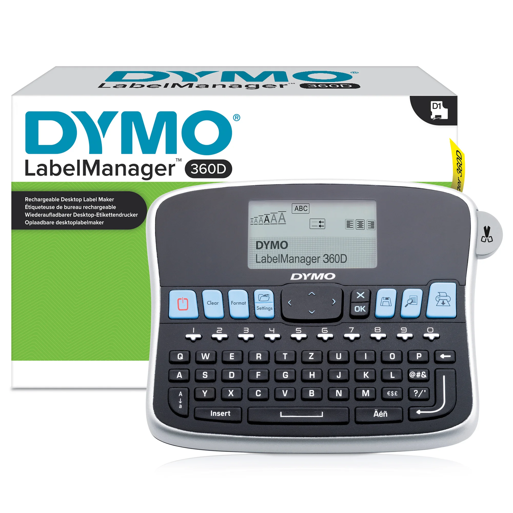 DYMO Tisch-Beschriftungsgerät "LabelManager 360D" (EAN: 3501170879528)