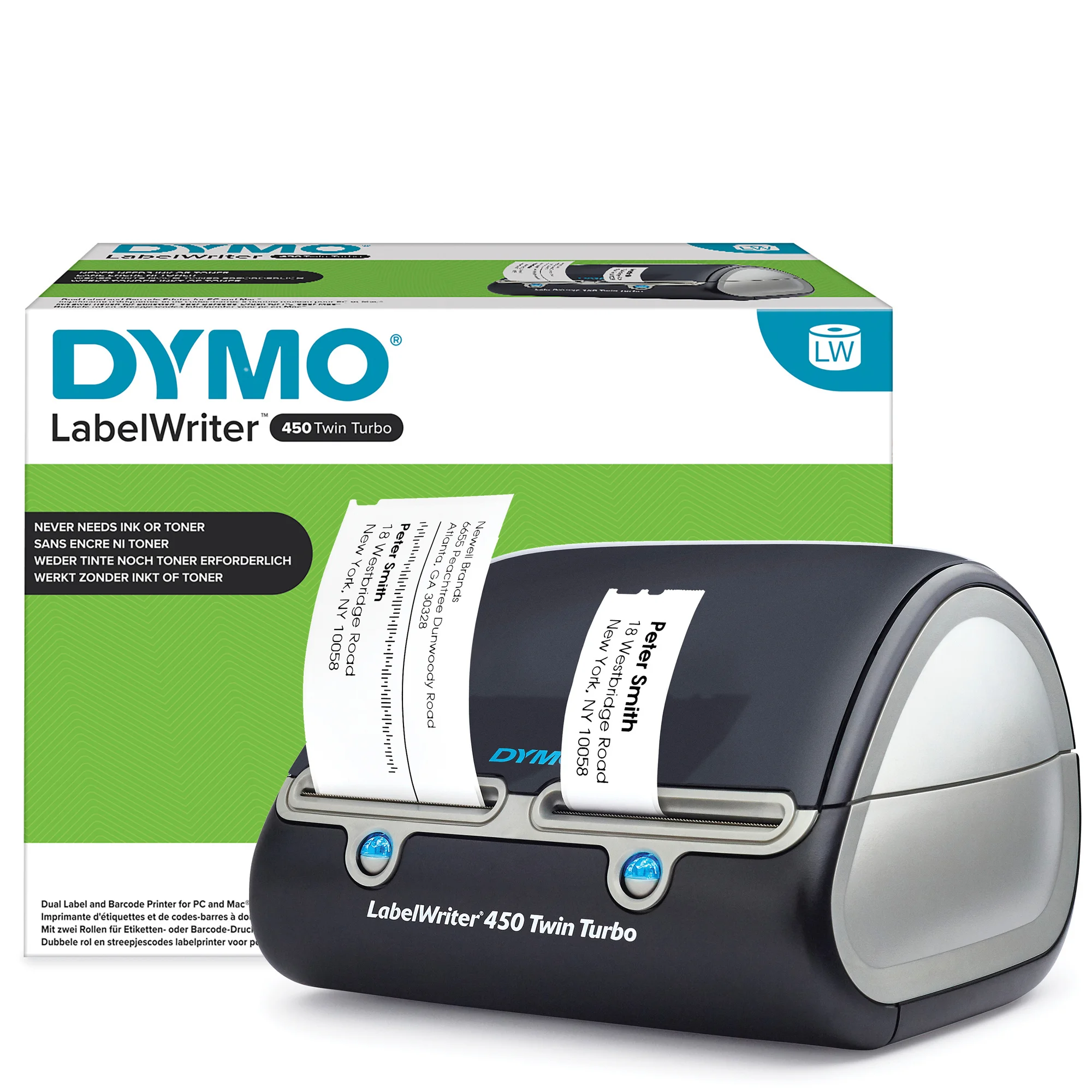 DYMO Etikettendrucker "LabelWriter 450 Twin Turbo" (EAN: 3501170838877)