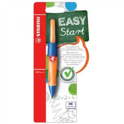 STABILO Druckbleistift EASYergo 1.4, ultramarin/neonorange (EAN: 4006381469050)
