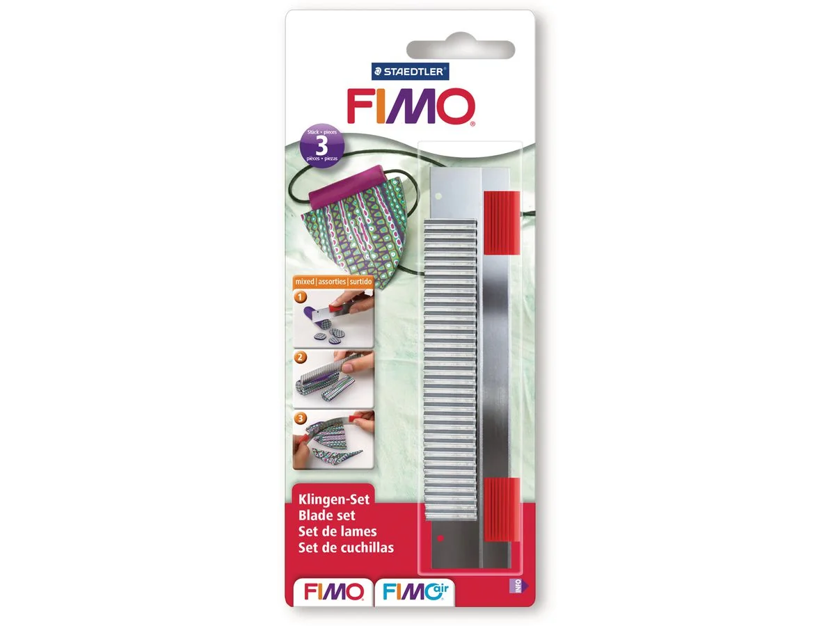 FIMO Cutter, 3-teiliges Messer-Set für Modelliermasse (EAN: 4006608800307)