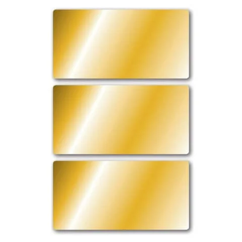 HERMA Weihnachts-Sticker, eckig, 34 x 67 mm, gold (EAN: 4008705152877)