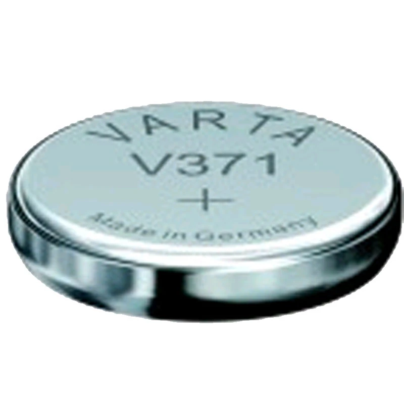 VARTA Silber-Oxid Uhrenzelle, V371 (SR69), 1,55 Volt (EAN: 4008496245918)