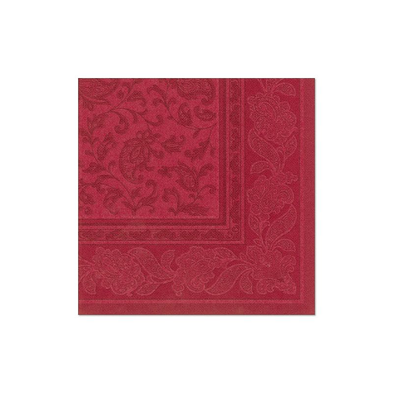 PAPSTAR Servietten "ROYAL Collection Ornaments", bordeaux (EAN: 4002911116685)