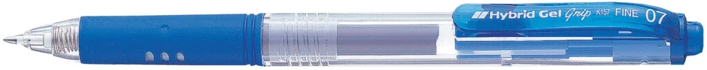 Pentel Gel-Tintenroller Hybrid Gel Grip K157, blau (EAN: 3474377922420)