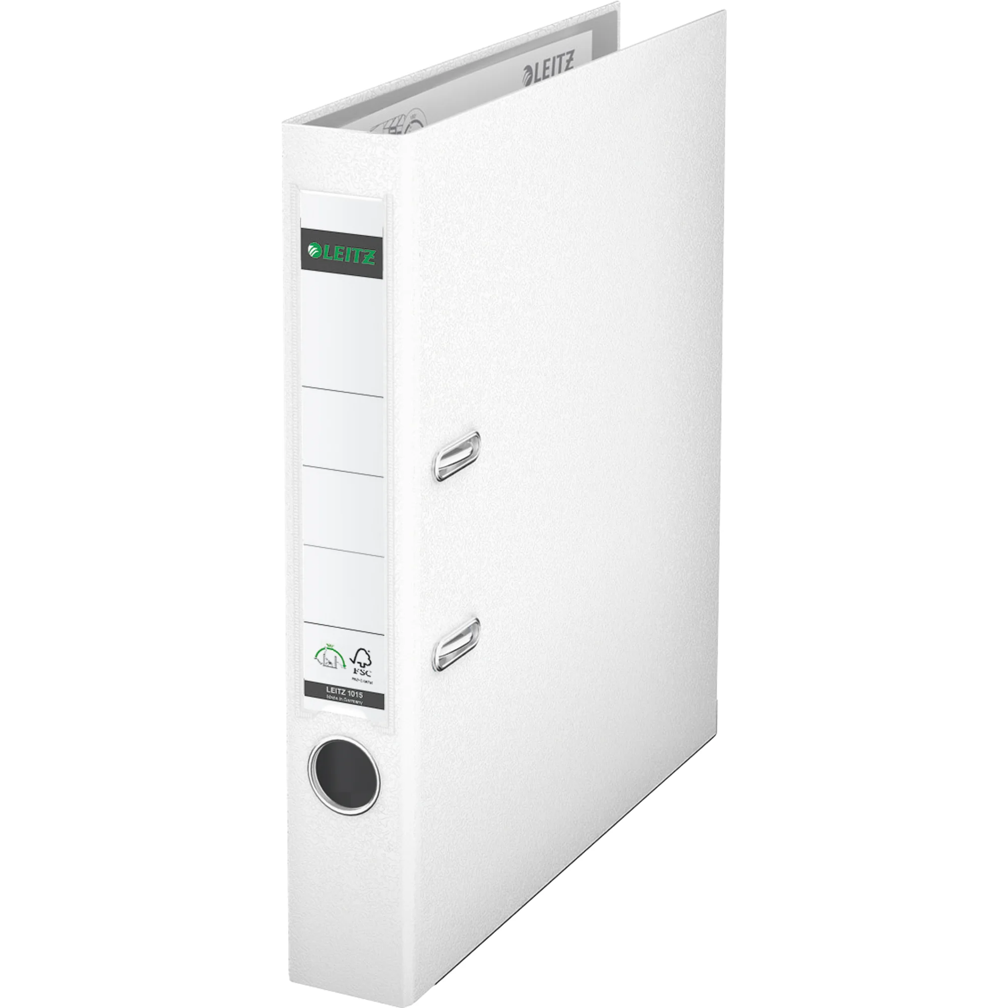 LEITZ 180 Grad Ordner, DIN A4, 52 mm, weiß (EAN: 4002432359561)