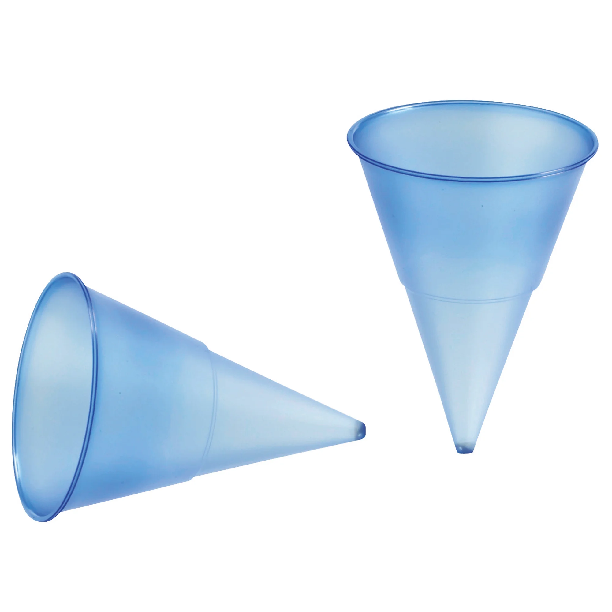 STARPAK Kunststoff-Spitzbecher, blau-transparent, 115 ml (EAN: 4002911196182)