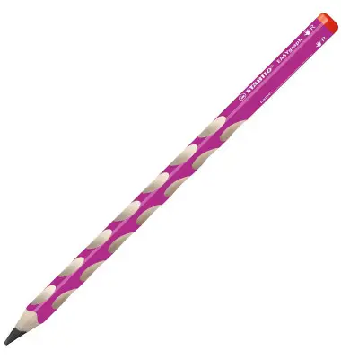 STABILO Schreiblernbleistift EASYgraph, Härtegrad: HB, pink (EAN: 4006381494649)