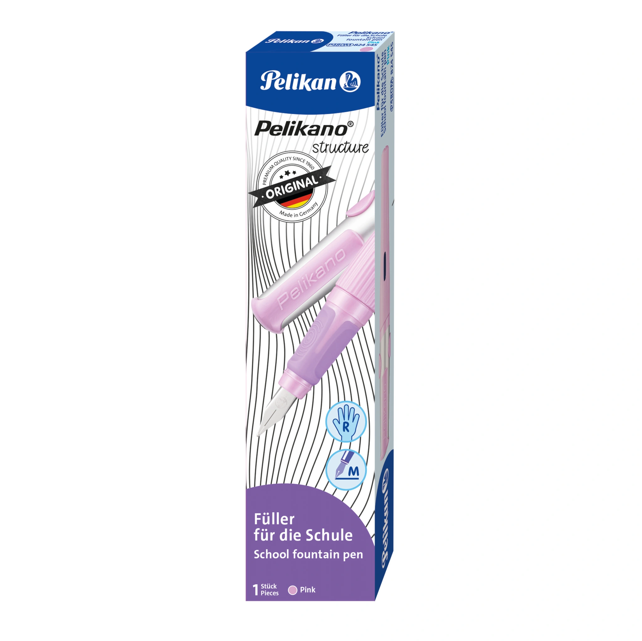 Pelikan Füllhalter Pelikano structure P480M, pink (EAN: 4012700524928)