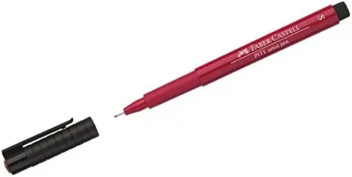 FABER-CASTELL Tuschestift PITT artist pen, geraniumrot hell (EAN: 4005401674214)
