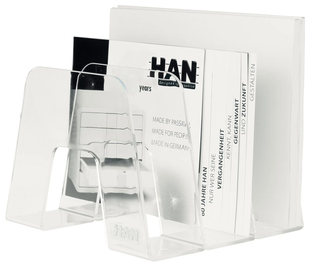 HAN Stehsammler SORTER, A4, Kunststoff, glasklar-transparent (EAN: 4012473162020)