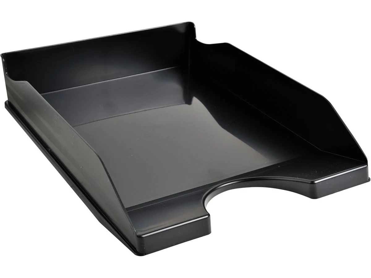 EXACOMPTA Briefablage ECOTRAY, DIN A4+, schwarz (EAN: 9002493115408)