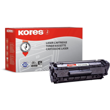 Kores Toner G1114HCRB ersetzt hp Q2612A, schwarz, HC (EAN: 4045257111419)