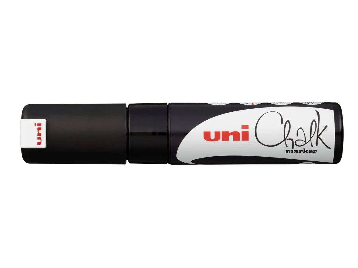 uni-ball Kreidemarker Chalk marker PWE8K, schwarz (EAN: 4902778170236)