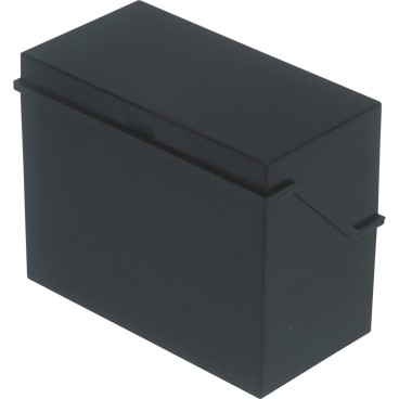 helit Klein-Karteikasten "the index", A6 quer, schwarz (EAN: 4012086020878)