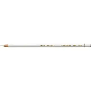 STABILO Buntstift/Graphitstift All, sechseckig, weiß (EAN: 4006381328159)
