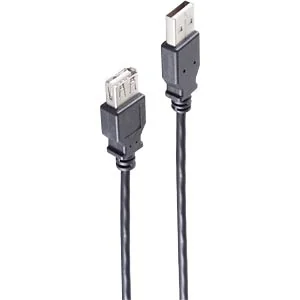 shiverpeaks BASIC-S USB 2.0 Verlängerungskabel, 0,3 m (EAN: 4017538094551)