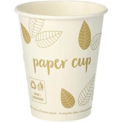 PAPSTAR Papp-Trinkbecher "pure" ZERO, 0,2 l, beige/creme (EAN: 4002911594810)