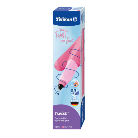 Pelikan Tintenroller Twist Berry Pink, rosa/pink (EAN: 4012700826503)