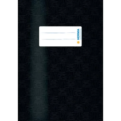 HERMA Heftschoner, DIN A5, aus PP, schwarz gedeckt (EAN: 4008705074292)