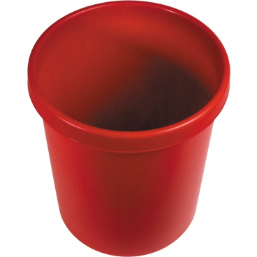 helit Papierkorb "the german", 30 Liter, PE, rot (EAN: 4012086051094)