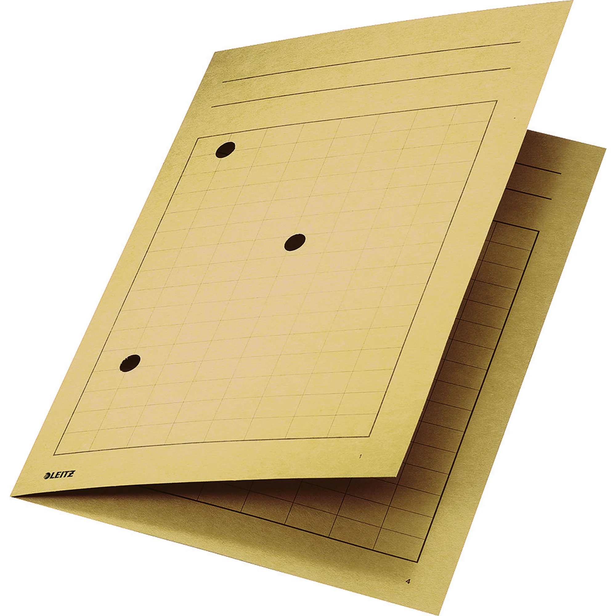 LEITZ Umlaufmappe, DIN A4, Manilakarton 320 g/qm, chamois (EAN: 4002432307623)